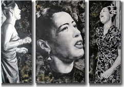Billie Holiday by Doris Gaspartic
